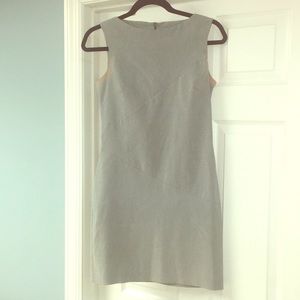 Light Grey Fitted Shift Dress